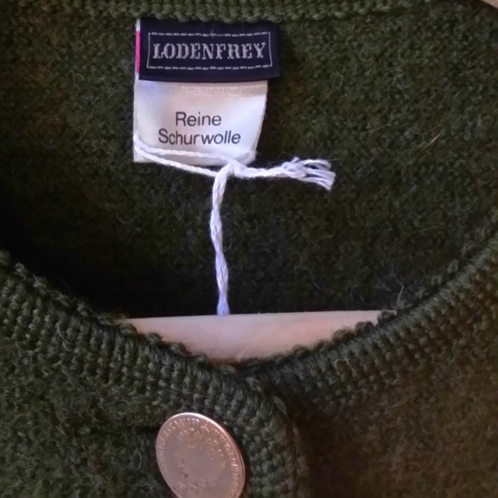 LODENFREY Vtg Nordic Wool Croppd Jkt - Picture 2 of 5